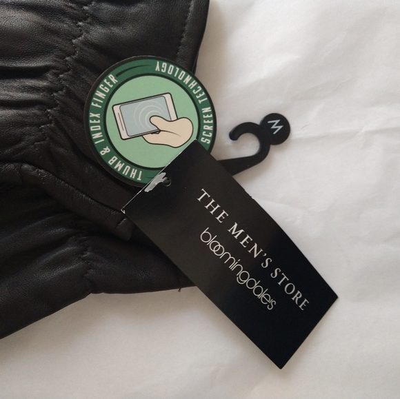 Bloomingdales Men's Leather Gloves - Picture 7 of 10